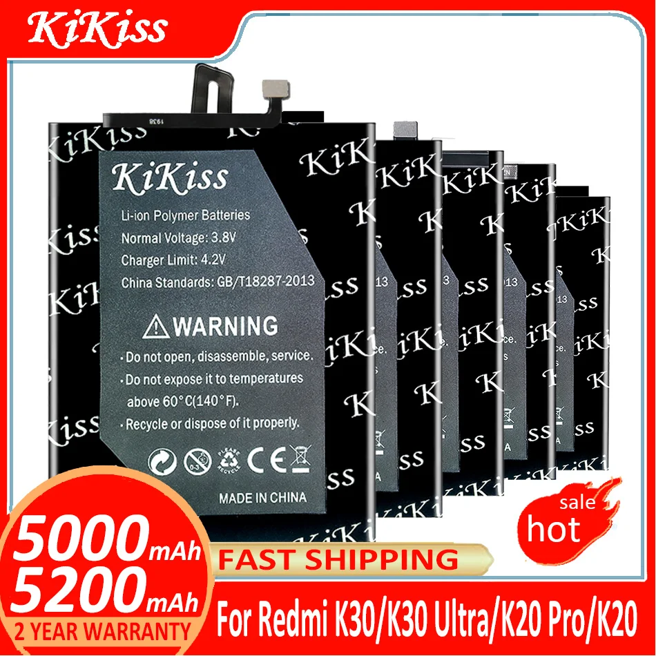 Батерия KiKiss За Xiaomi Xiao mi Red Mi K30/K30 K 30 Ultra/K30Ultra/K20 Pro/K20Pro/K20/Mi 9T Pro/9TPro/Mi 9T/Mi 9T Batterij