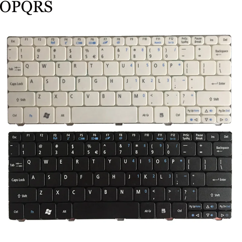НОВАТА клавиатура за лаптоп САЩ Mini Gateway LT21 LT2100 LT32 LT320 Packard Bell Dot SE SE2 S-E3 ZE6 ZH9 9Z.N3K82.R1D